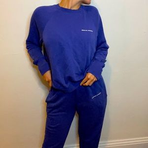 SG 2-PIECE top & bottoms sweat outfit